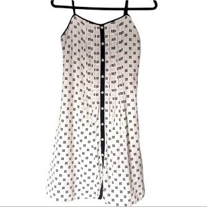 Romy B&W Mini Dress Size M